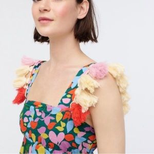 J.crew Tassel Dress in Confetti Floral